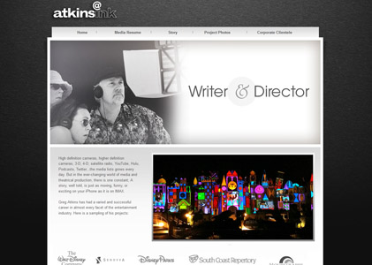 Web Design for Writers and Directors