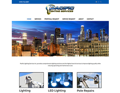 Web Design for Lighting Service Industries